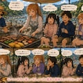 澪（みお）ちゃん家族　みんなで川にキャンプ 4枚目