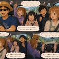 澪（みお）ちゃん家族　みんなで川にキャンプ 2枚目