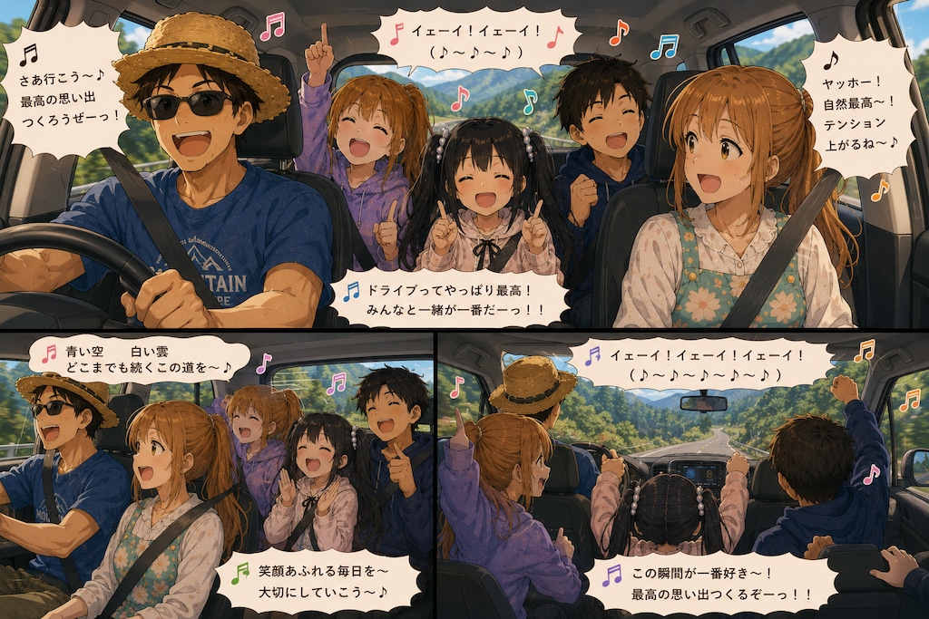 澪（みお）ちゃん家族　みんなで川にキャンプ