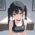 黒髪ロリツインテショーツ 10枚目