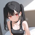 黒髪ロリツインテショーツ 8枚目