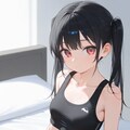 黒髪ロリツインテショーツ 3枚目