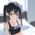 黒髪ロリツインテショーツ 2枚目