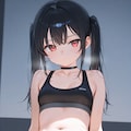 黒髪ロリツインテショーツ 7枚目