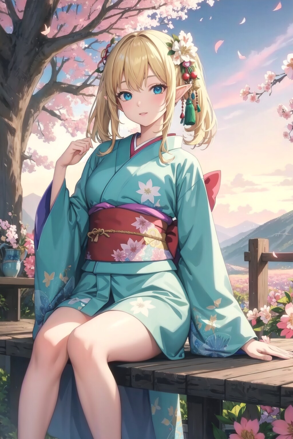 お花見