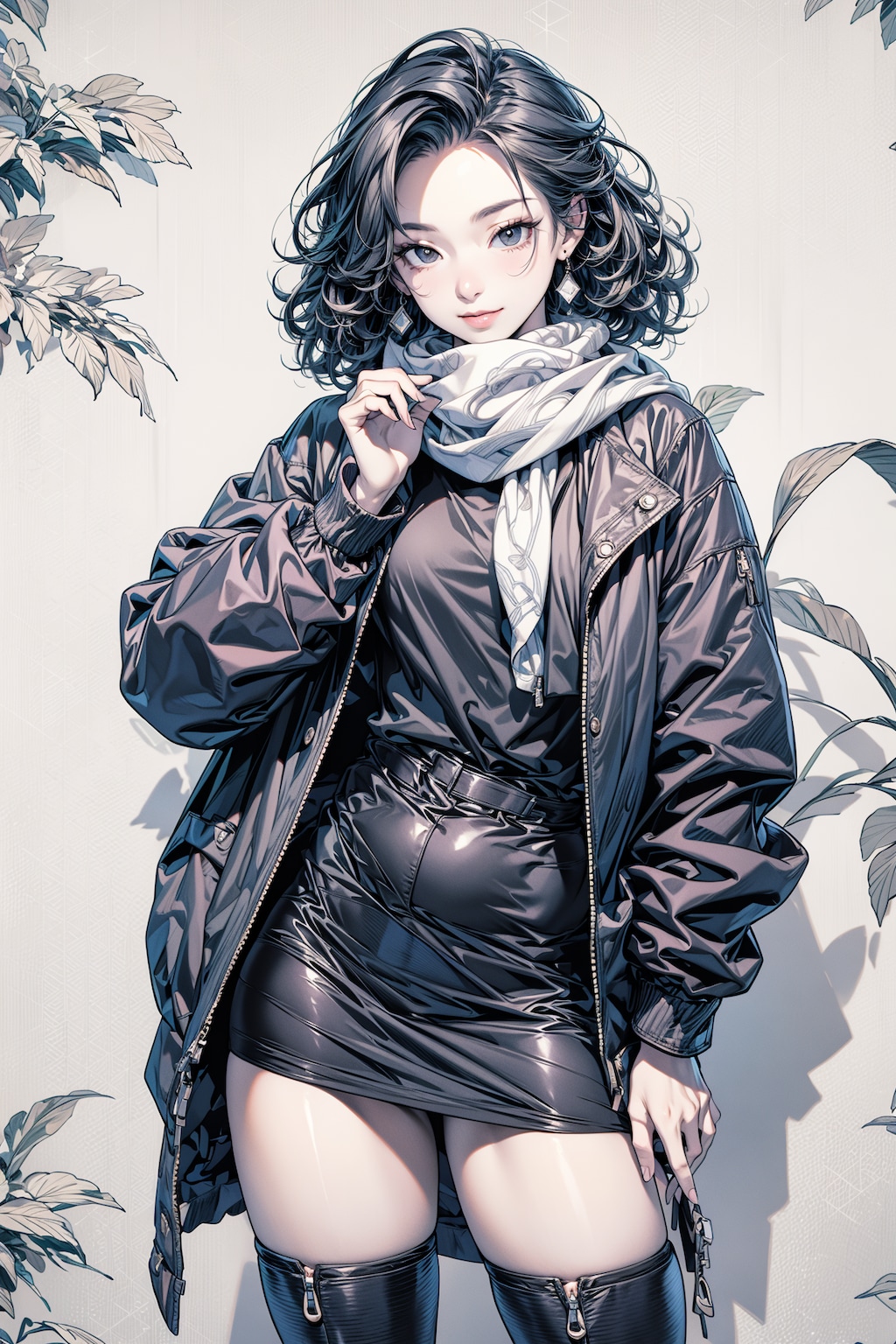 黒服女性 その30