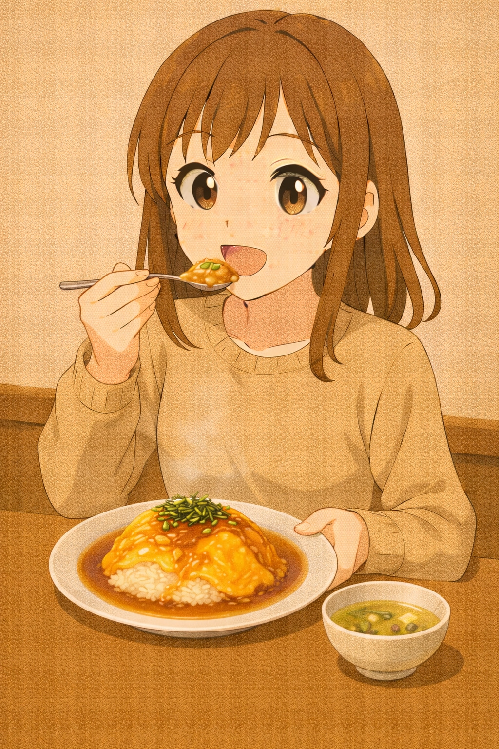 天津飯 | の人気AIイラスト・グラビア