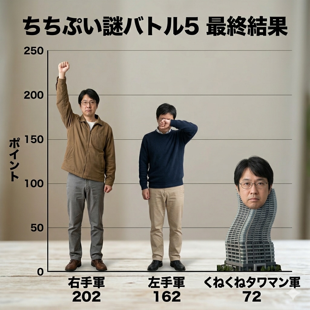ちちぷい謎バトル5結果発表