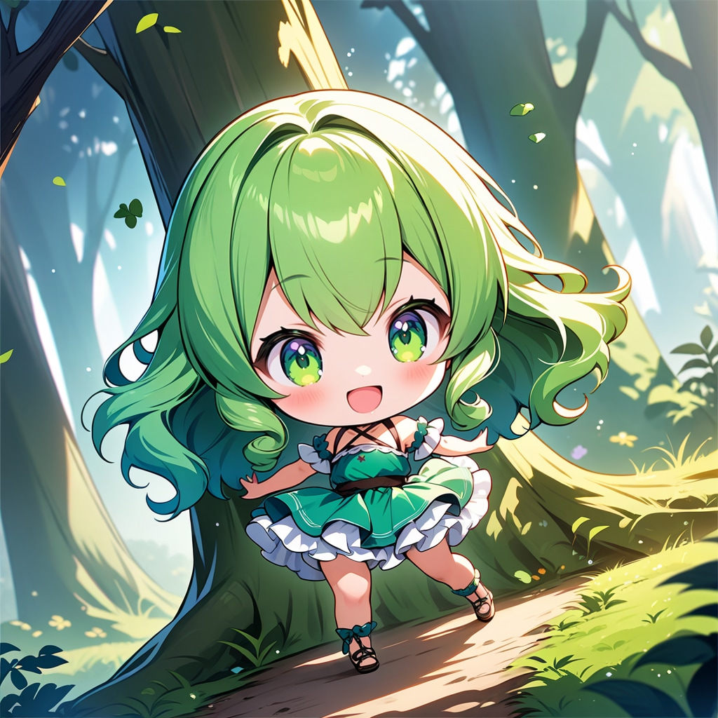 【妖精】アルセイス（ちびVer） | の人気AIイラスト・グラビア