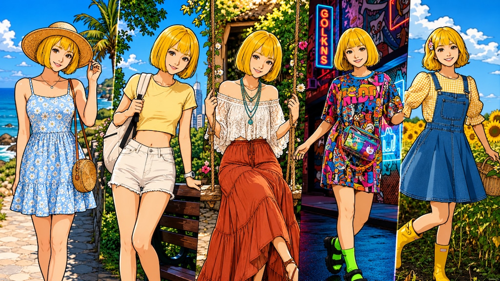 レモンちゃん夏コーデ2026