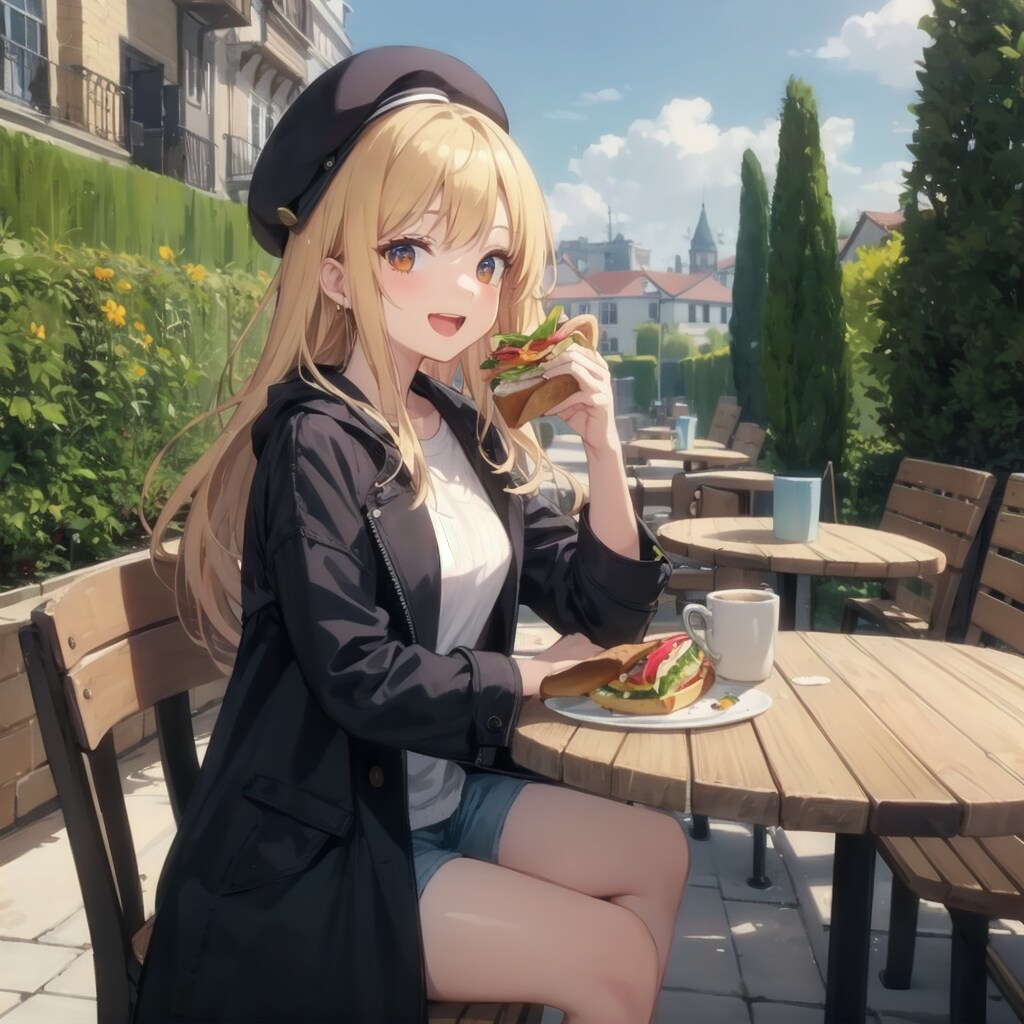フランス女性のモーニング