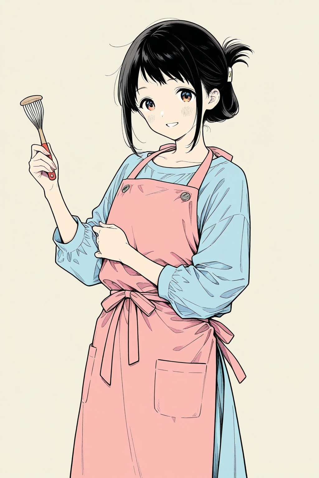 エプロン 24歳女性