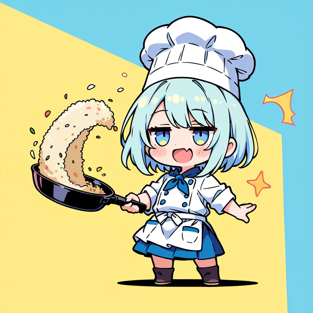 チャーハンつくるよー