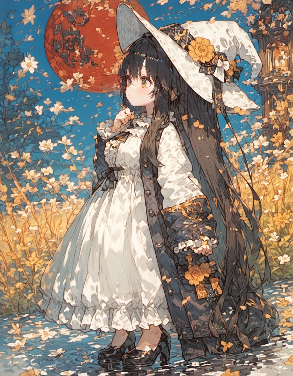 Witch Under the Blood Moon