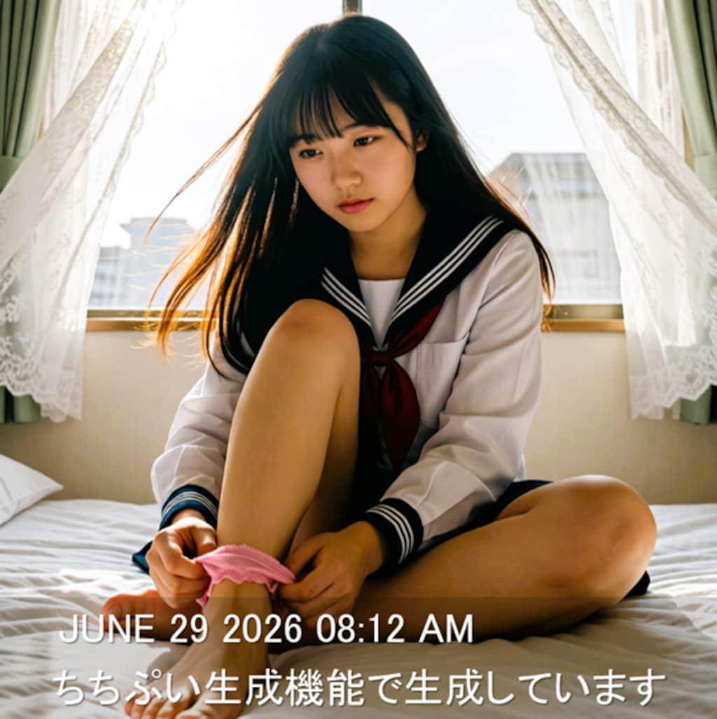 ちちぷい生成機能で生成しています