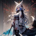 きつね x ドクロ 6枚目