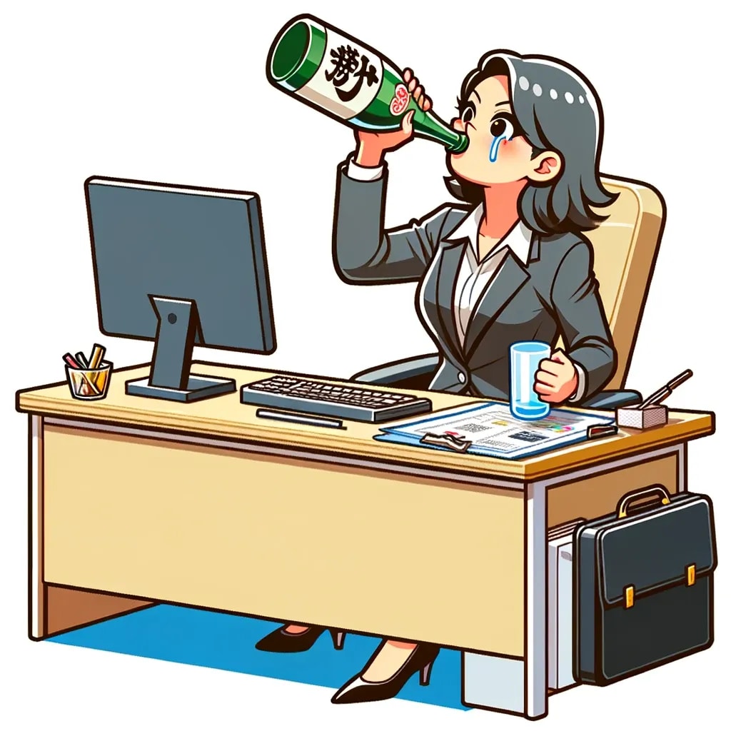 パワポ素材：やってらんねぇ | の人気AIイラスト・グラビア