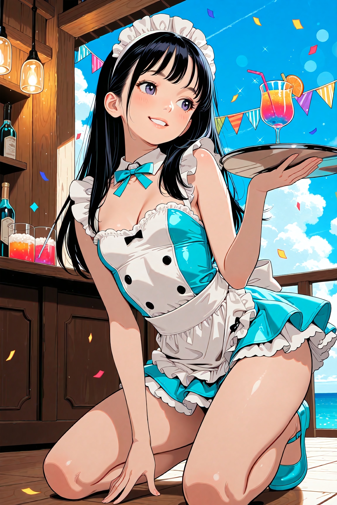 海辺のオープンバー