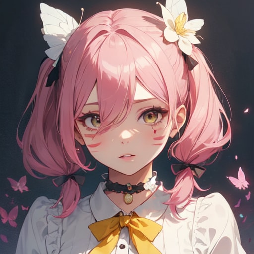 花飾りの少女２ | の人気AIイラスト・グラビア