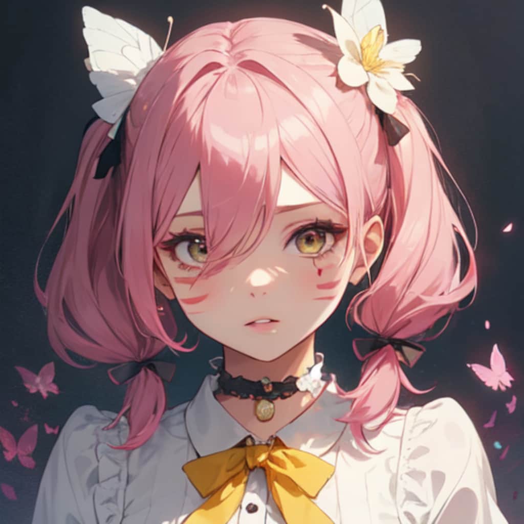 花飾りの少女２