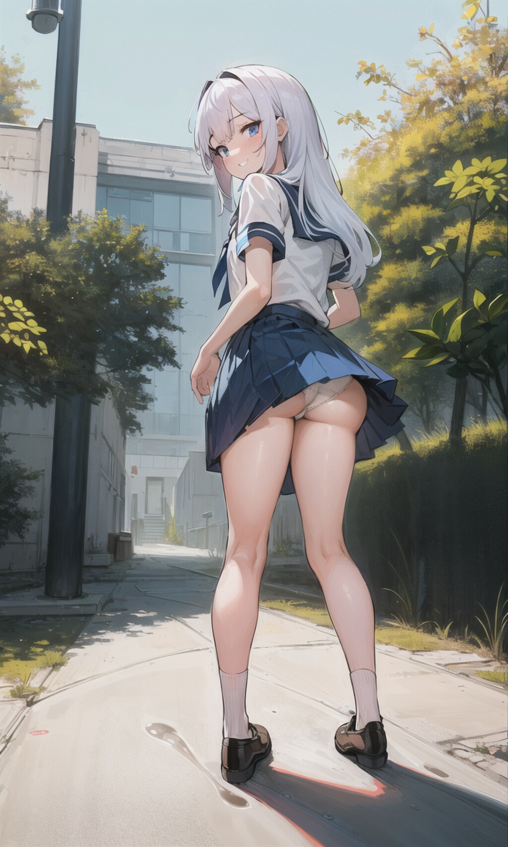 「ふふっ…♡何か見えました？」