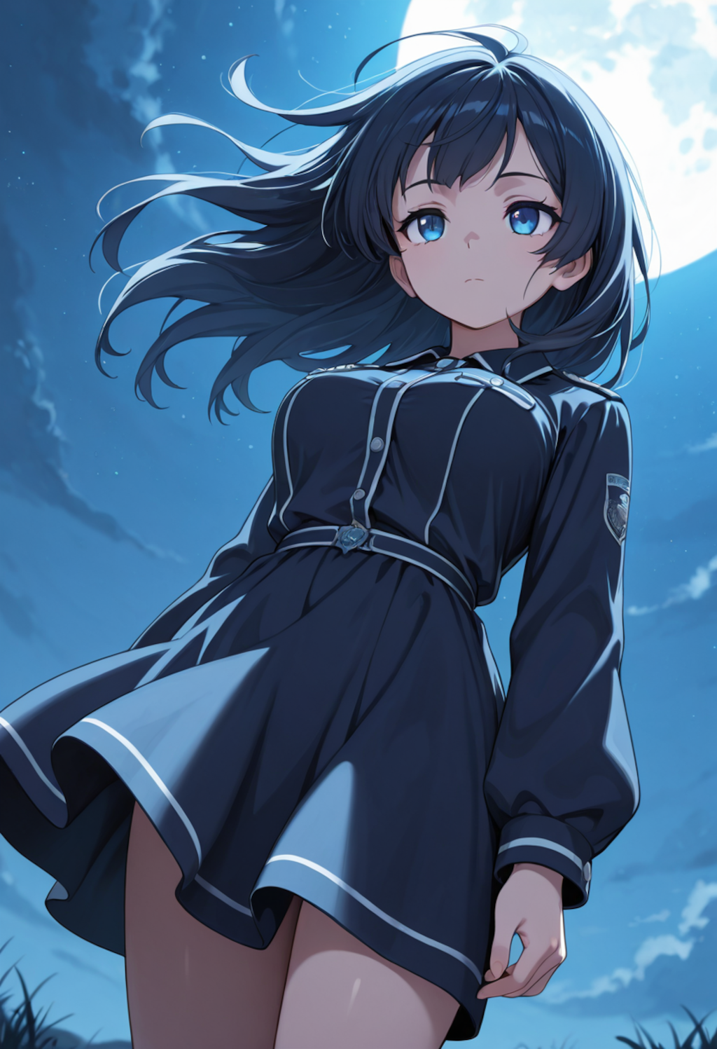 月夜の静寂