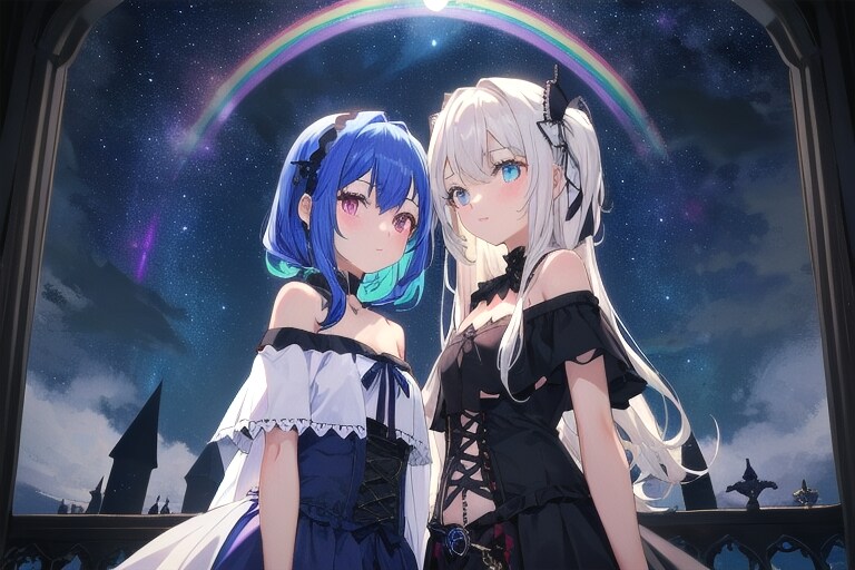 にじ | の人気AIイラスト・グラビア