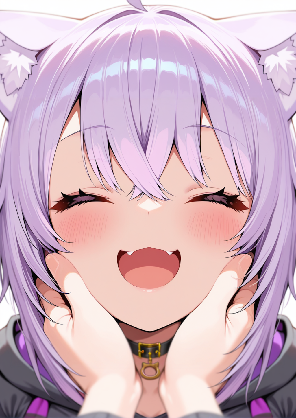 猫又のもちほぺ#ぷにほっぺつんつん!