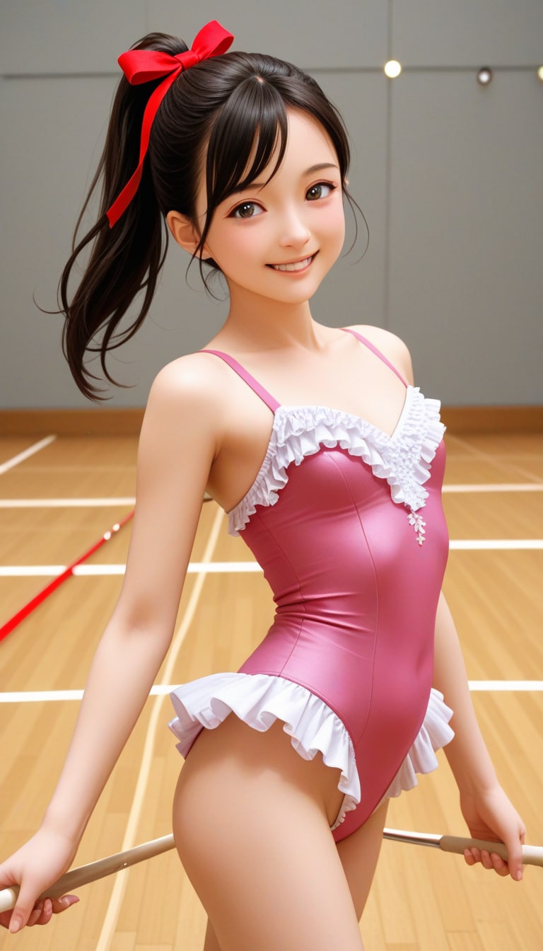 笑って…笑って…大丈夫だもん…練習は裏切らないって言ってたから！