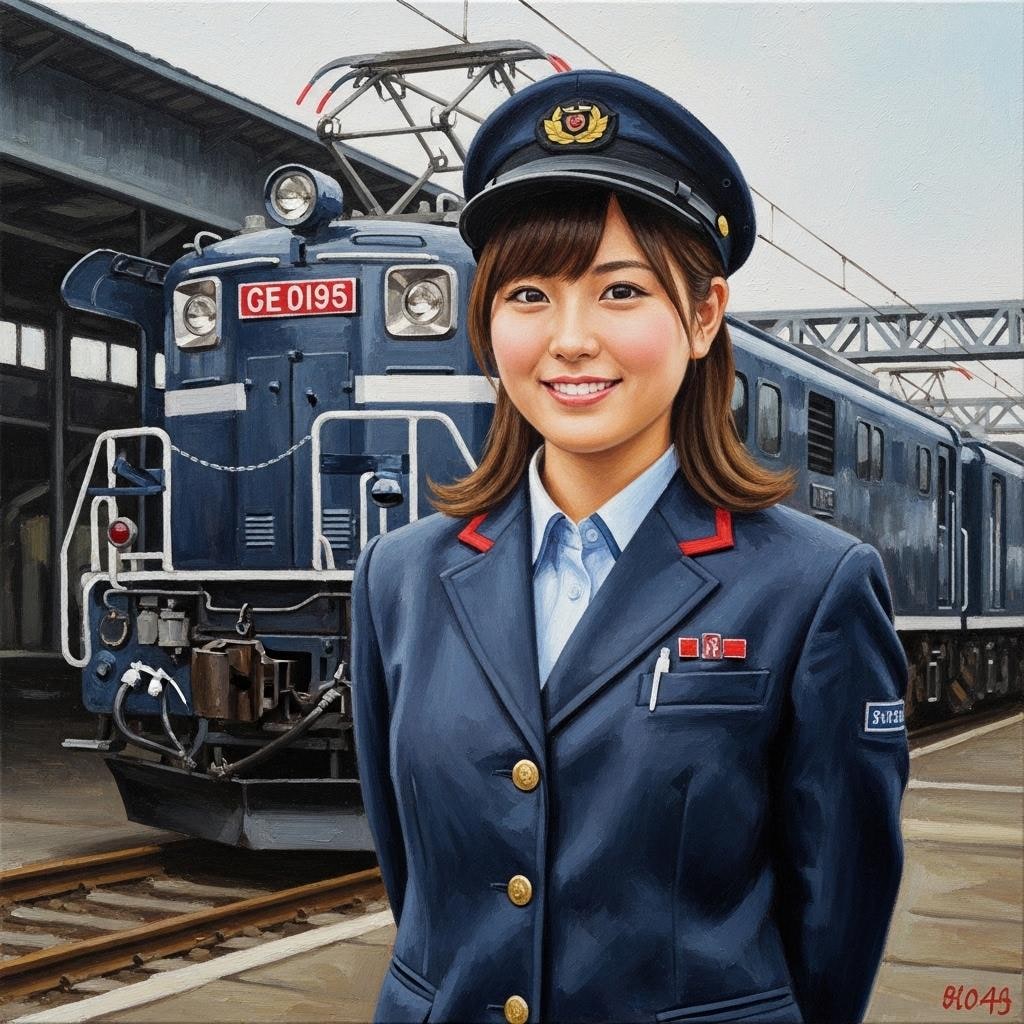 変な列車