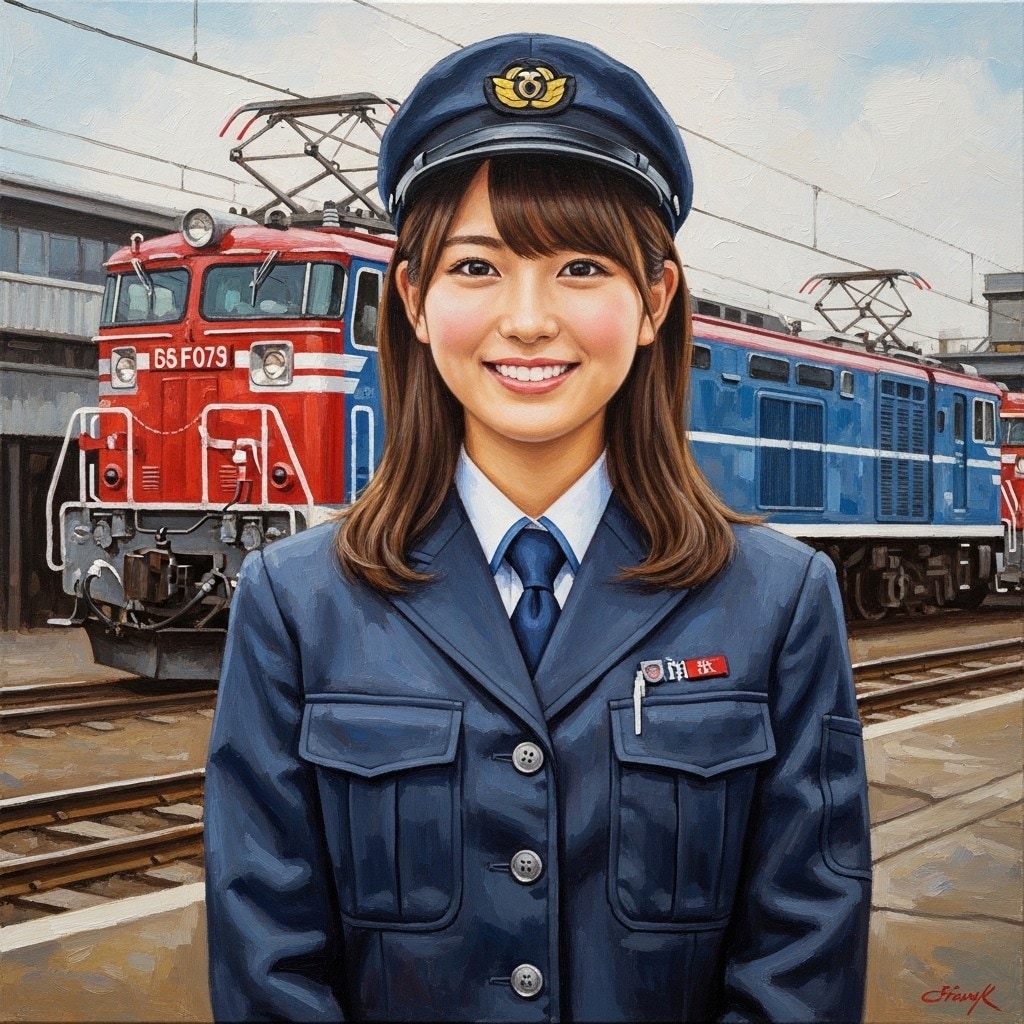 変な列車 | の人気AIイラスト・グラビア