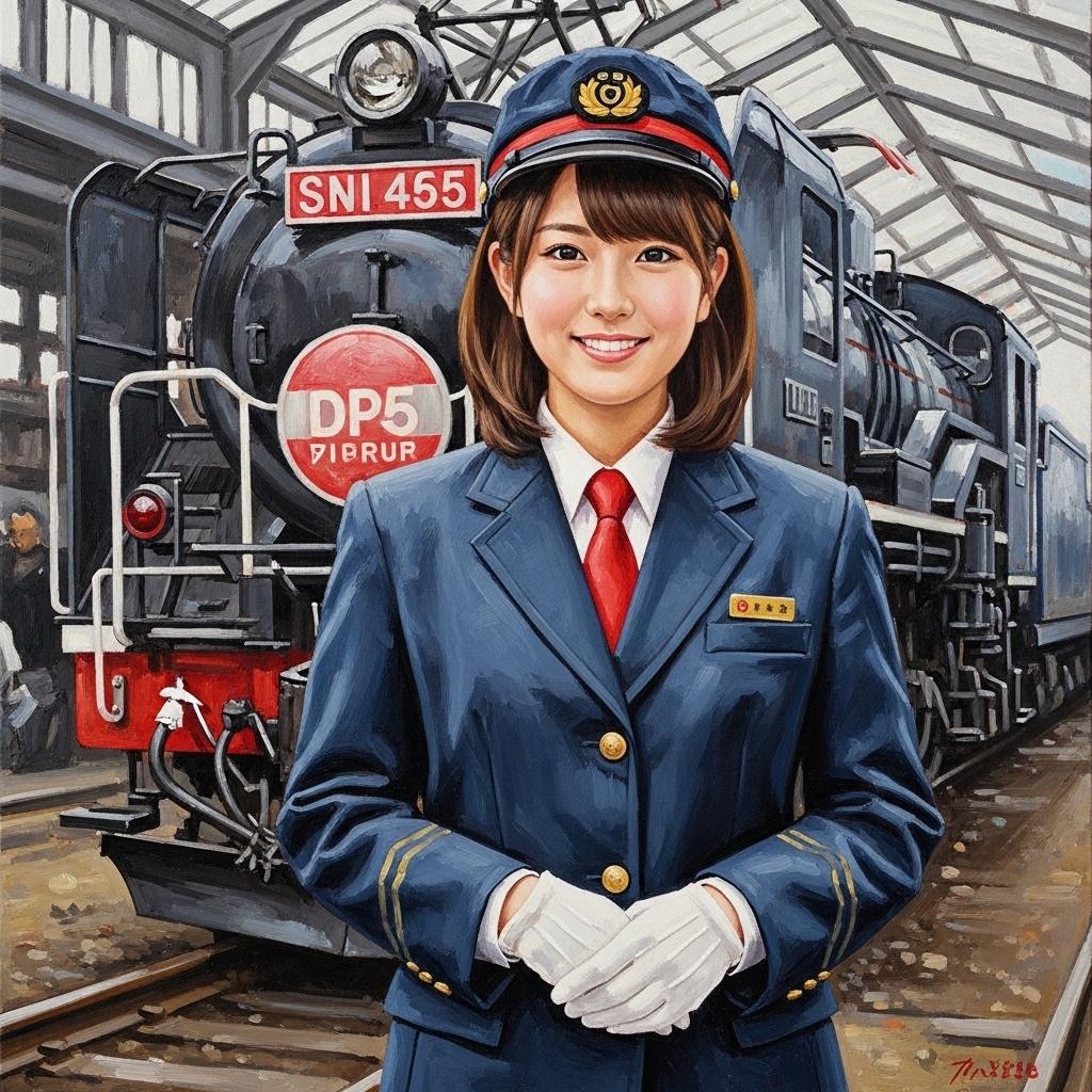 変な列車