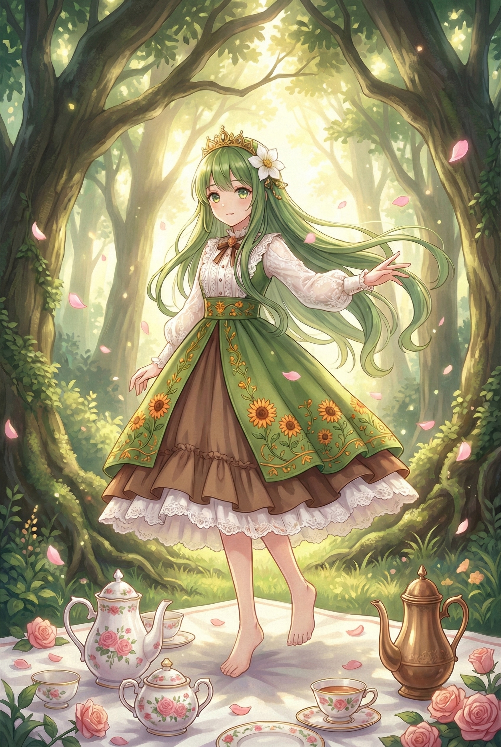 森羅茶会 | の人気AIイラスト・グラビア