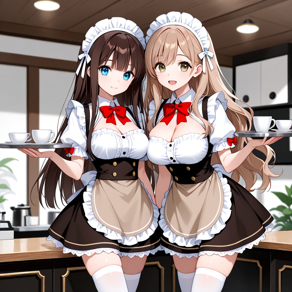 いらっしゃいませー、カフェ・バレンシアへようこそ！