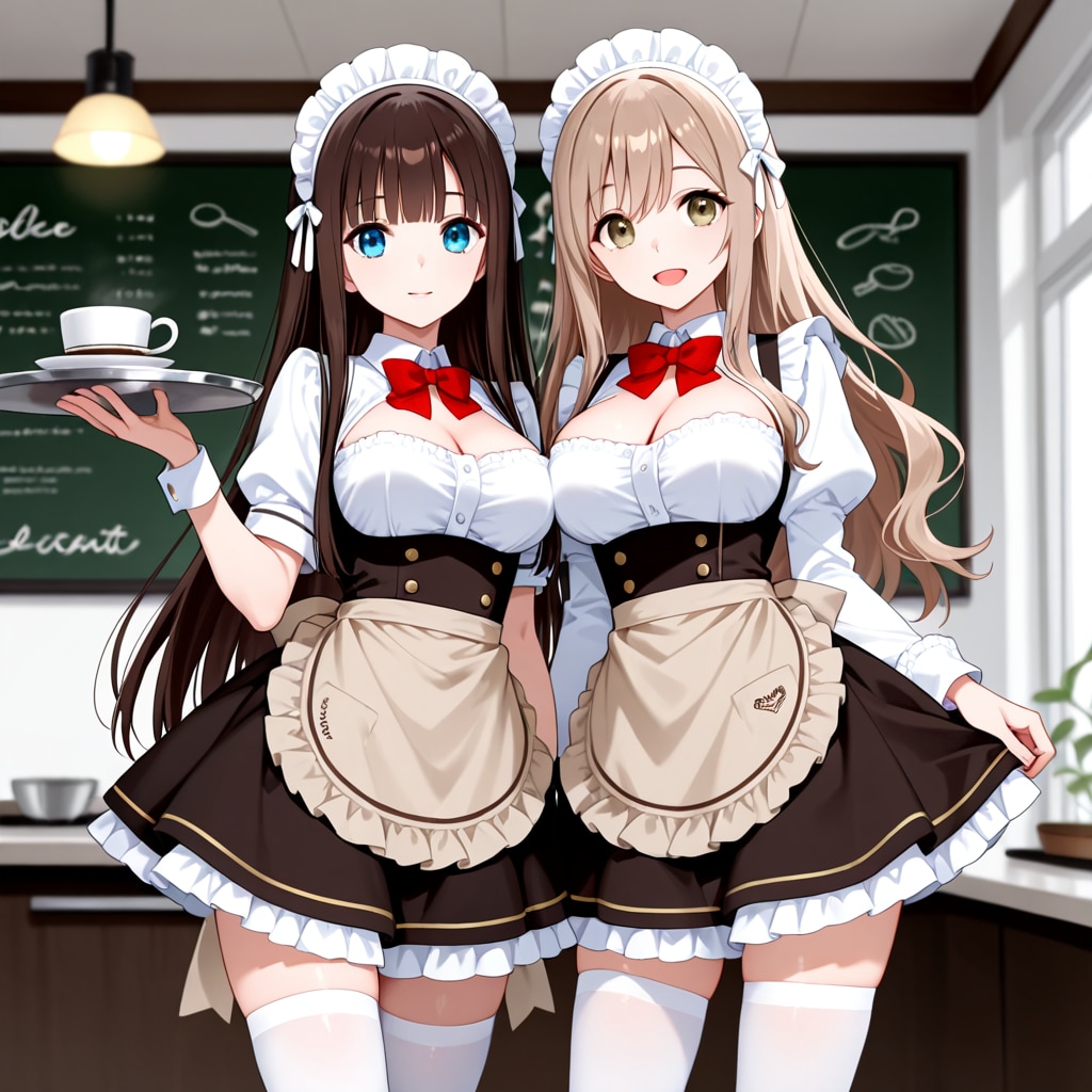 いらっしゃいませー、カフェ・バレンシアへようこそ！