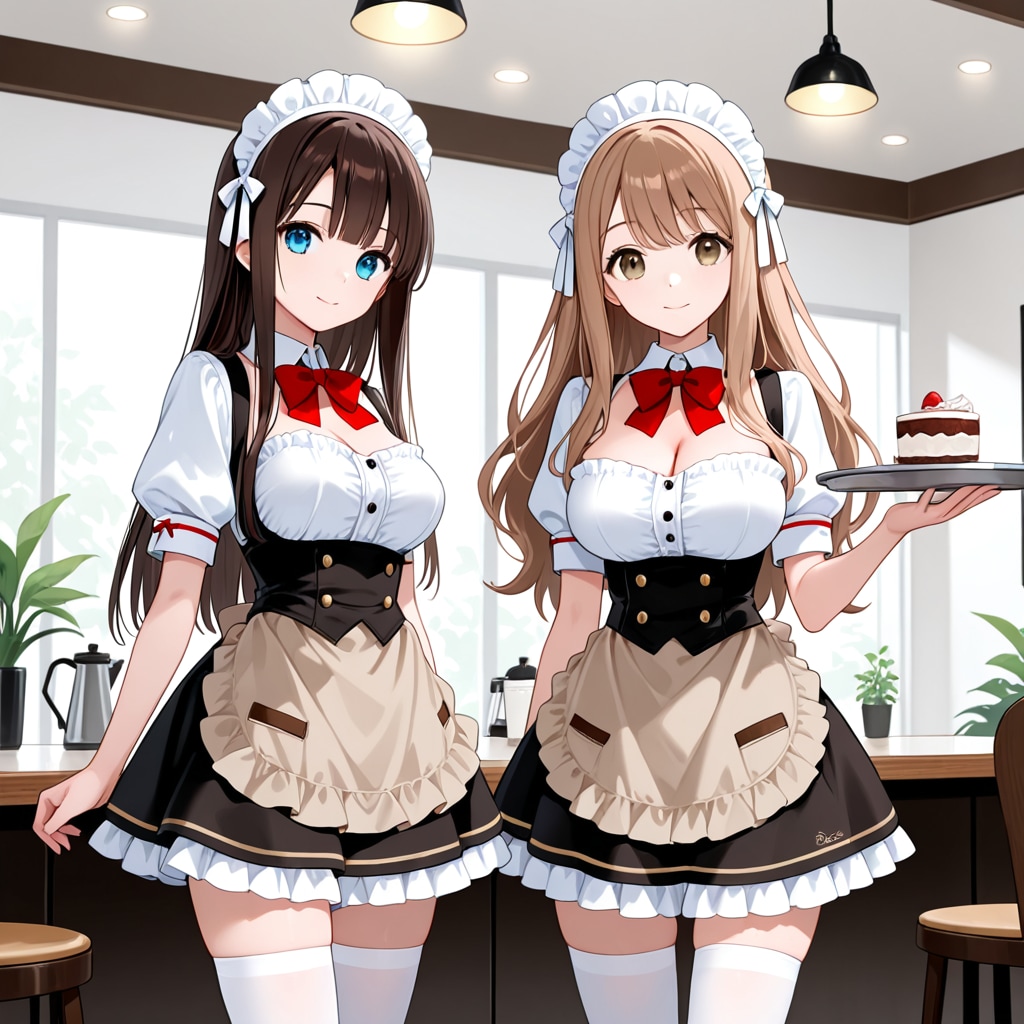 いらっしゃいませー、カフェ・バレンシアへようこそ！