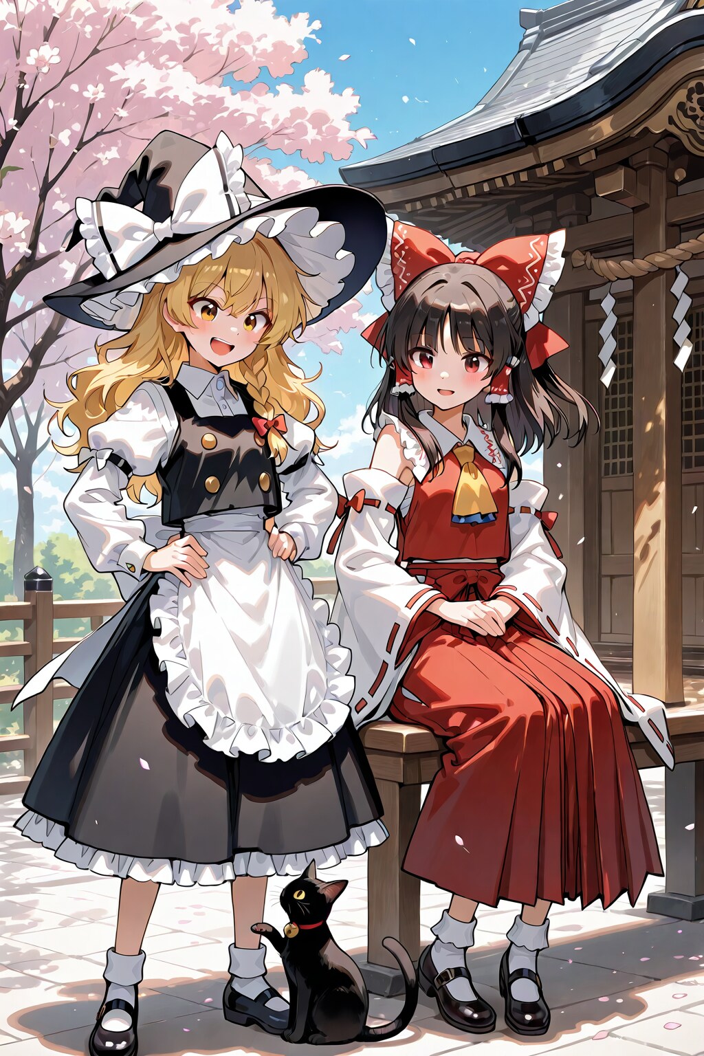 レイマリとクロネコ