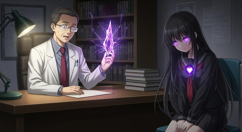 闇の深い心のなかをしらべた