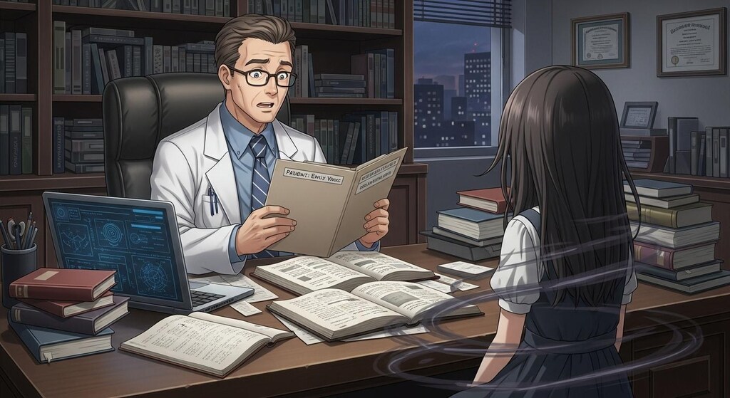 闇の深い心のなかをしらべた