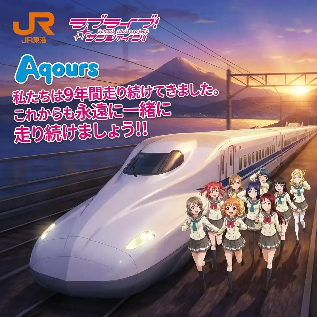JR東海×ラブライブサンシャイン‼のコラボだぞコノヤローの巻