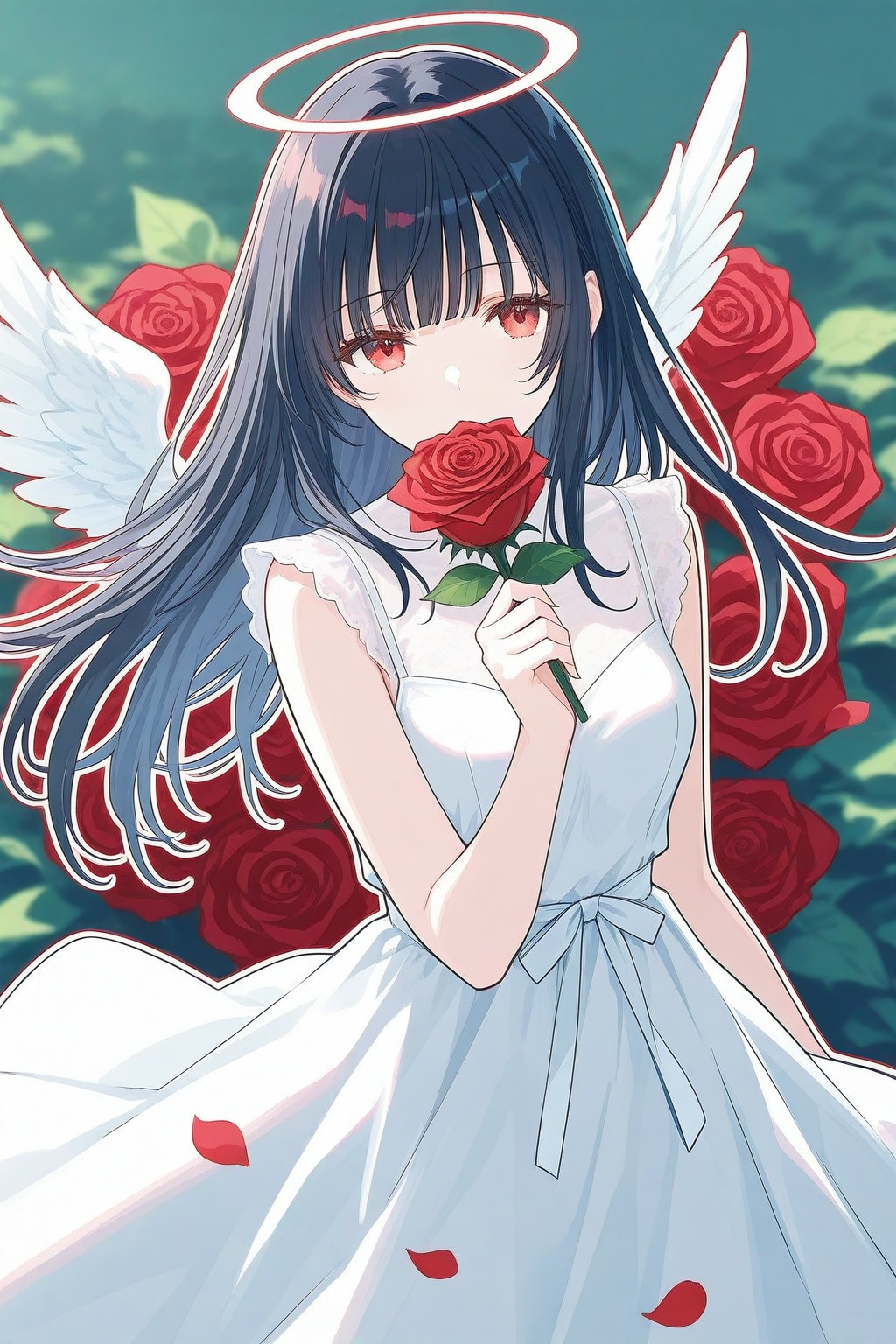 薔薇園の天使