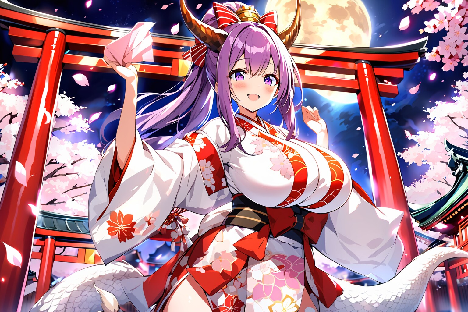 巫女さんは龍神様！？