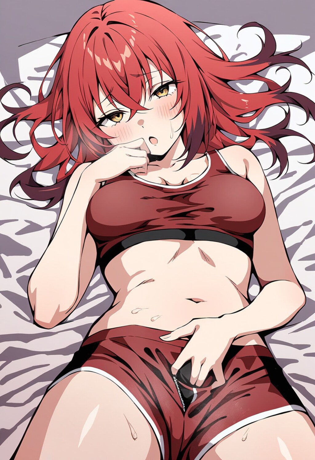 まだまだ収まりません、はぁはぁ…[days AI]