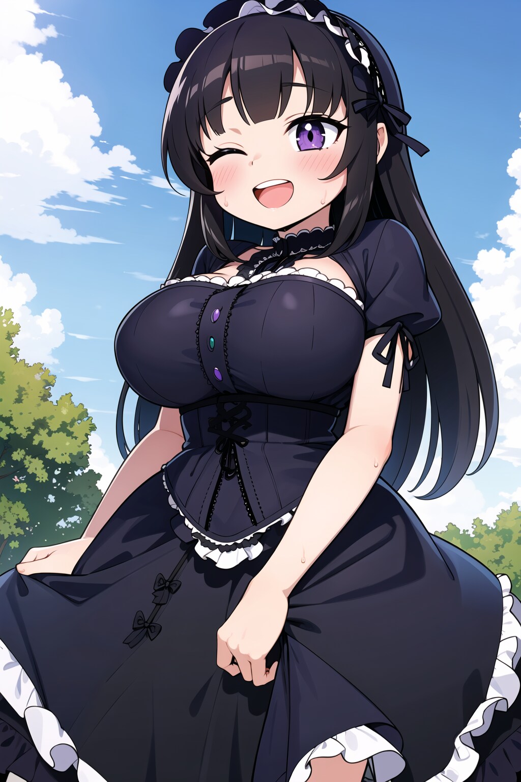 ゴスロリ少女