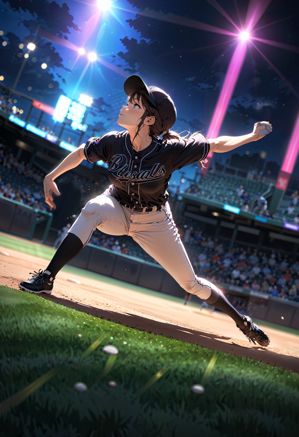 左のサイドスロー