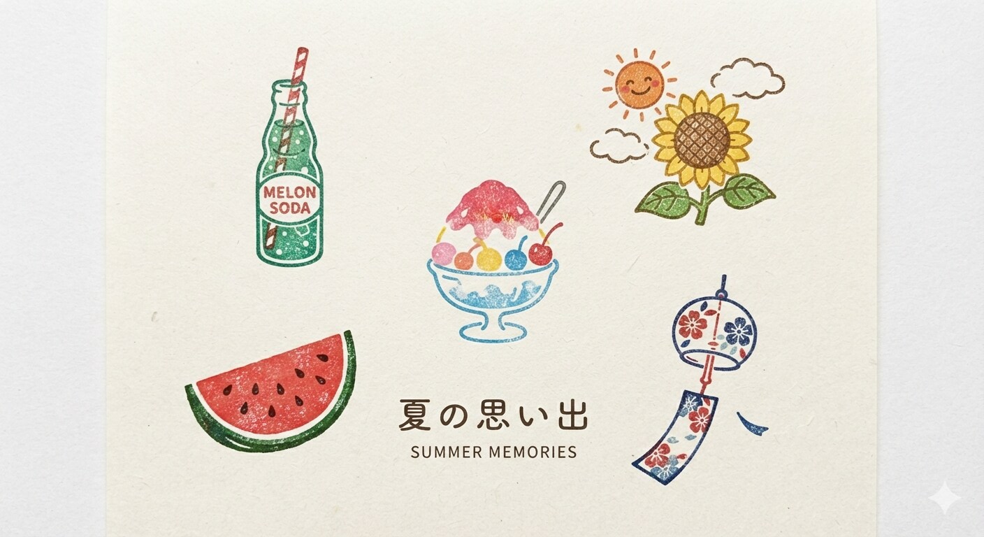 Gemini 夏の思い出 | の人気AIイラスト・グラビア