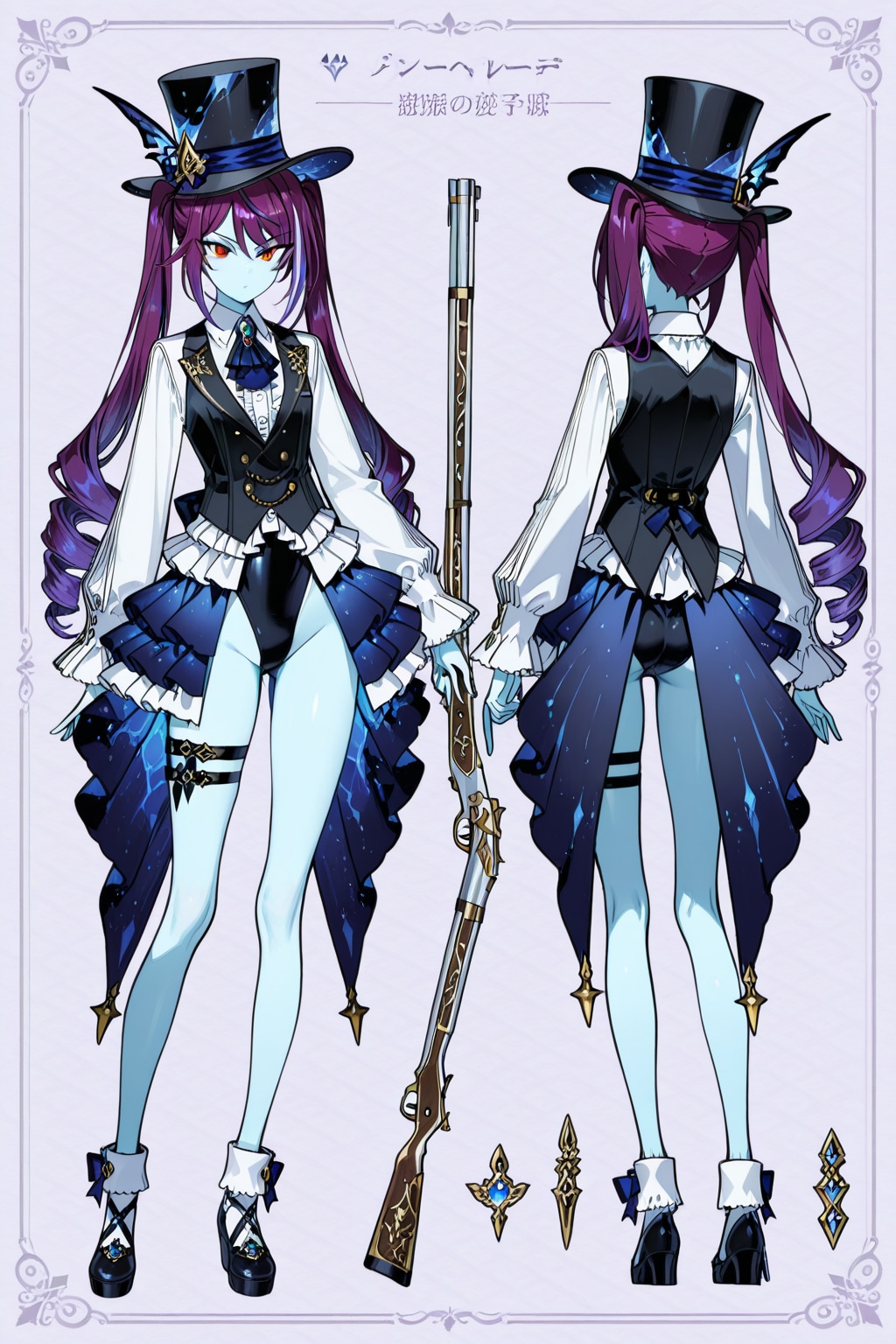 【他己紹介】シルクハットちゃんかわいい(^^)