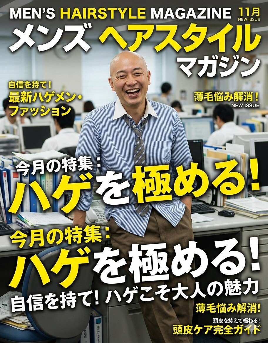 メンズヘアスタイルマガジン | の人気AIイラスト・グラビア