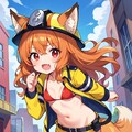 ビキニの消防士 2枚目