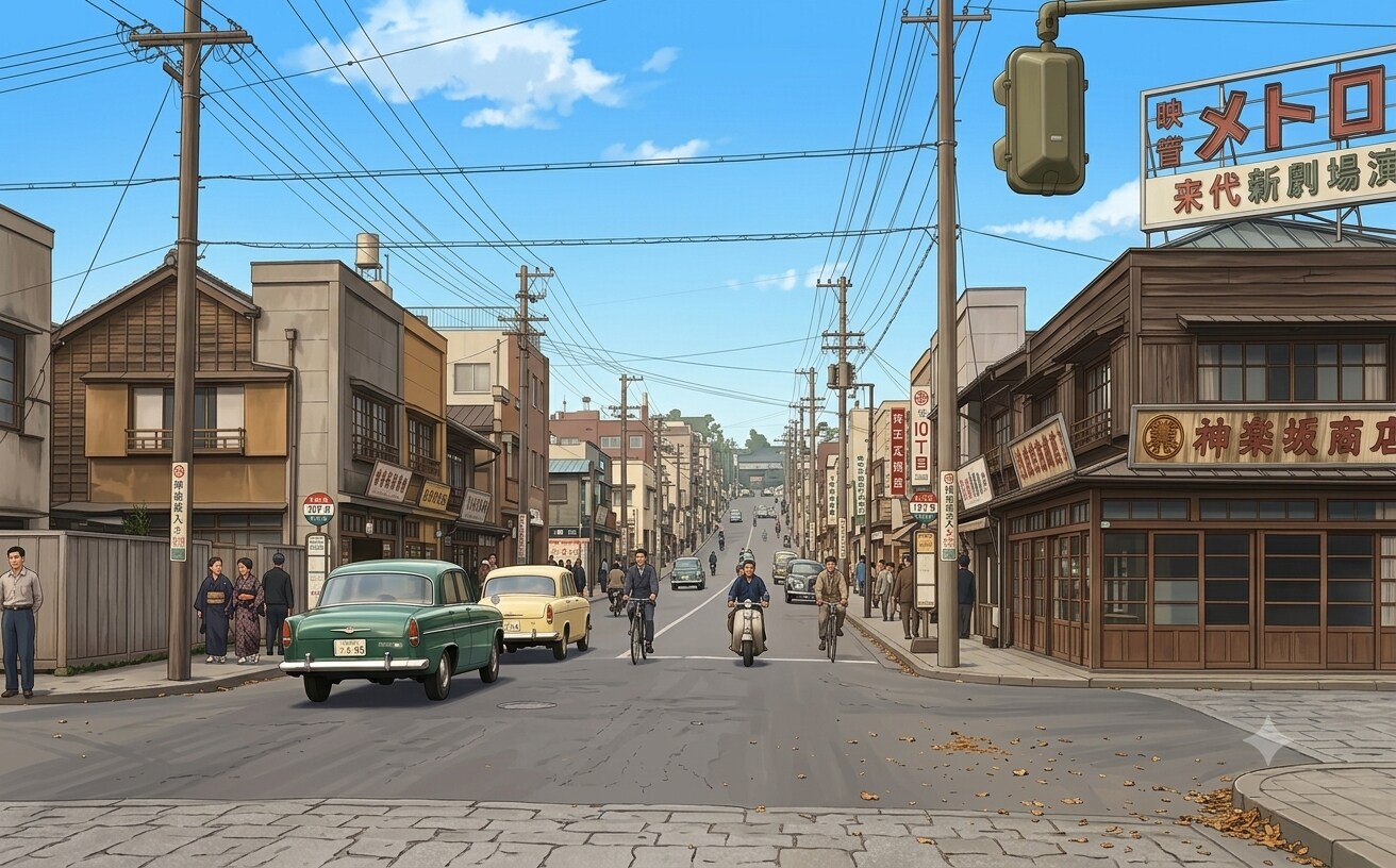 戦後昭和の神楽坂